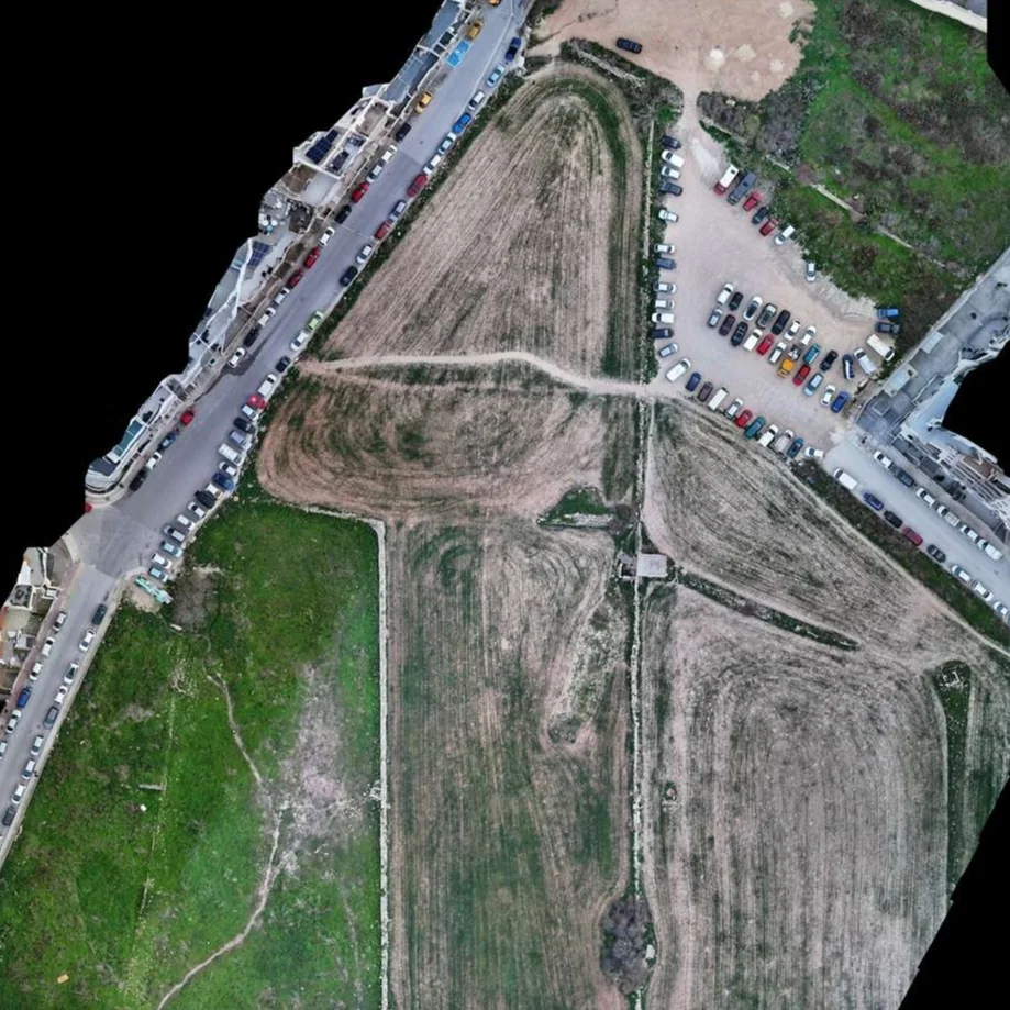 Visual aerial mapping example